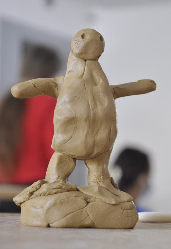 Le petit bonhomme en terre
