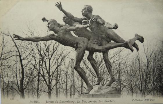 Au But au jardin du Luxembourg, carte postale 