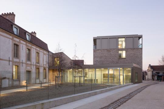 The musée Camille Claudel before the opening